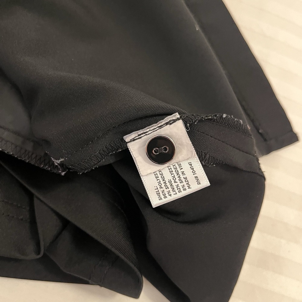 Lady Hagen Womens Black Essential Core Back Zip Golf Athletic Skort Size 0 - Picture 10 of 12